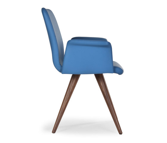 Flo armchair wood cone | Sedie | Riccardo Rivoli Design