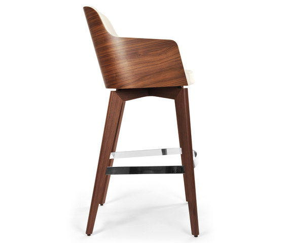 Marlene barstool 200w wood | Barhocker | Riccardo Rivoli Design