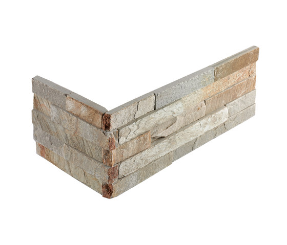 Brick | Quarzita Brick Corner | Piastrelle pietra naturale | Dune Cerámica
