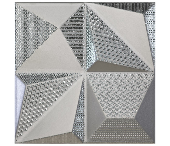 Shapes | Multishapes Silver | Ceramic tiles | Dune Cerámica