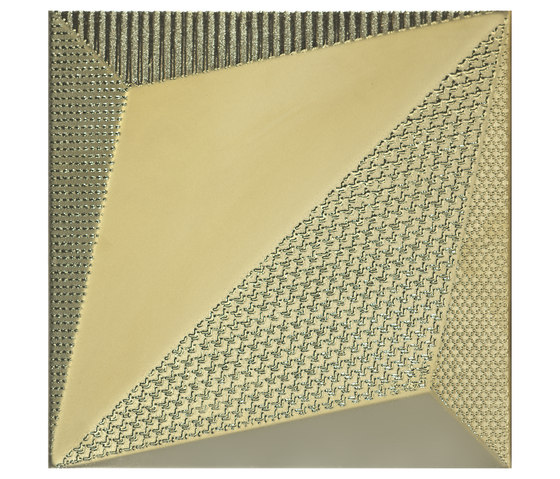 Shapes | Origami Gold | Ceramic tiles | Dune Cerámica