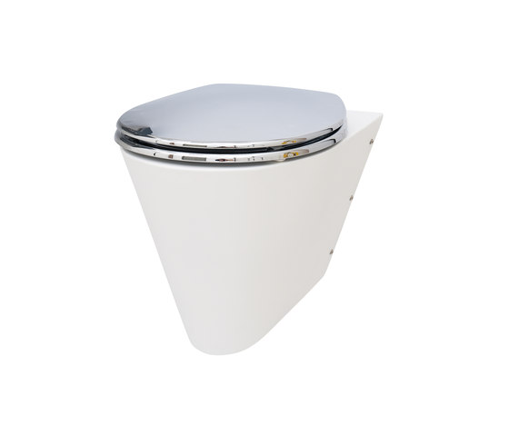 Mini Loo Wall Hung Toilet Configured for In-Wall Flushing System | Inodoros | Neo-Metro