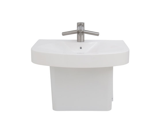Wall Mounted Pat Basin Featuring Dyson® Airblade™ Tap/Hand Dryer | Waschtische | Neo-Metro