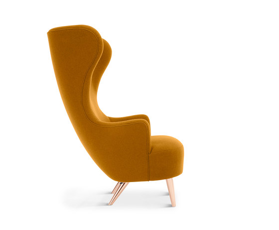Wingback Chair Copper Leg Hallingdal 65 | Sillones | Tom Dixon