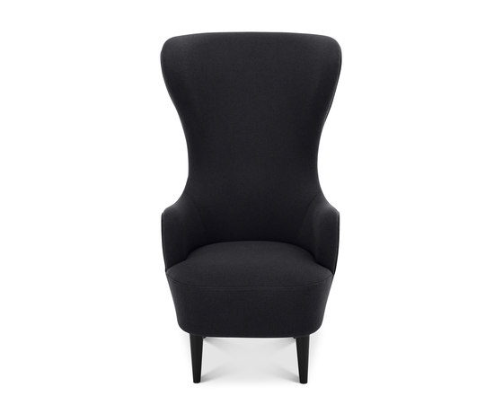 Wingback Chair Black Leg Hallingdal 65 | Armchairs | Tom Dixon