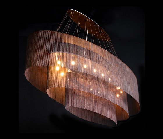 Elliptical 3-Tier - 1600 -  suspended | Suspended lights | Willowlamp