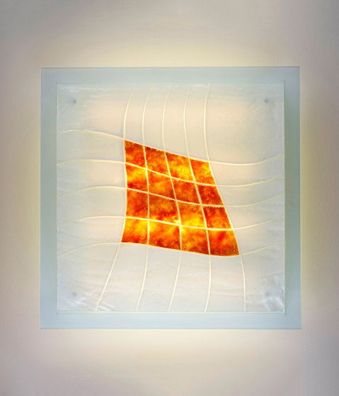 Fused Glass Lightbox | Wandleuchten | Shakuff