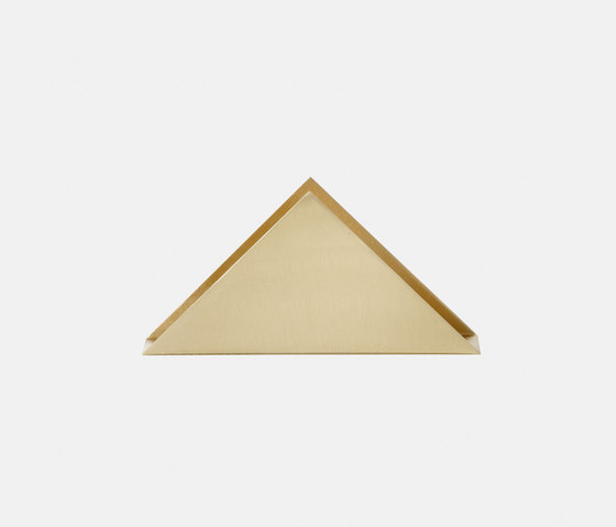 Brass Triangle Stand | Étagères | ferm LIVING
