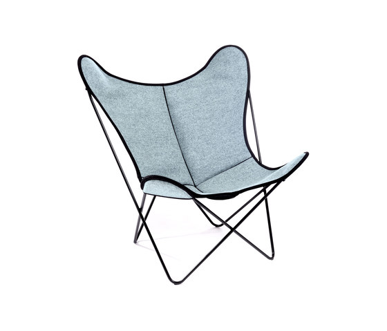 Hardoy Butterfly Chair Loden Mehler-Blau | Armchairs | Manufakturplus
