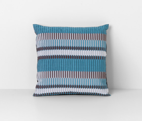 Salon Pleat Sea Cushion | Cushions | ferm LIVING