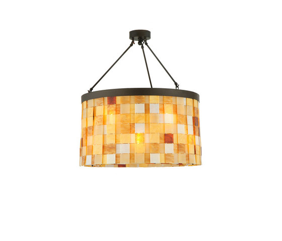 Cilindro Calico Semi-Flushmount | Suspended lights | 2nd Ave Lighting