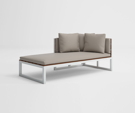Saler Teakholz Modul Sofa 2 | Sonnenliegen / Liegestühle | GANDIABLASCO