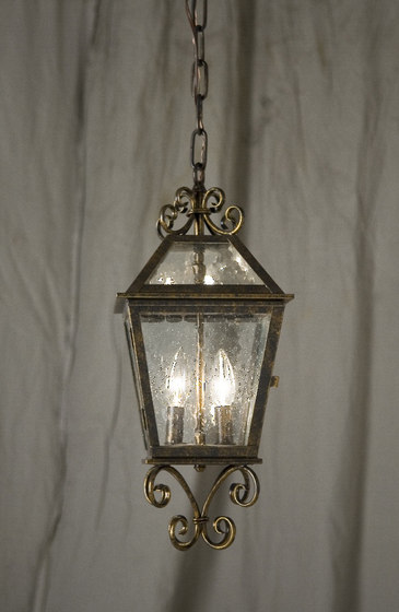 Corrina Custom Hanging Lantern Pendant | Suspensions | 2nd Ave Lighting