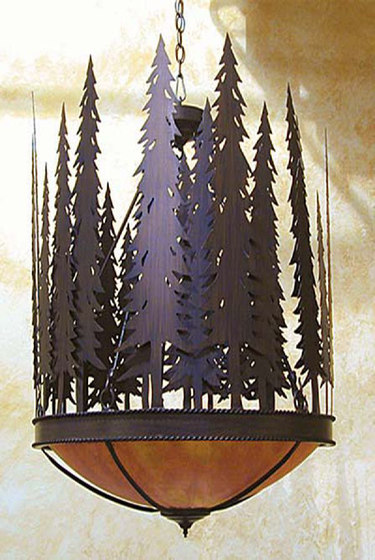 Deep Towering Pines Pendant | Lámparas de suspensión | 2nd Ave Lighting