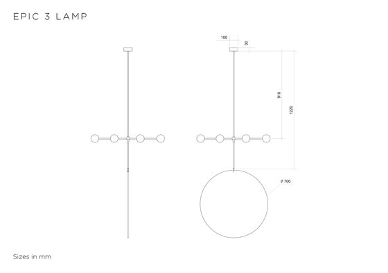 Epic 3 | Lámparas de suspensión | Atelier Areti