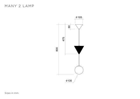Many 2 | Lámparas de suspensión | Atelier Areti