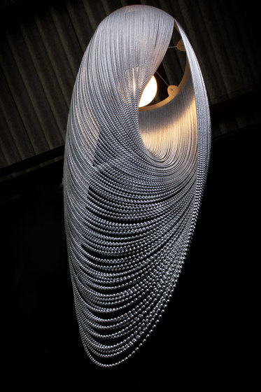 Spiral Pod 400 single Pendant Lamp | Suspensions | Willowlamp