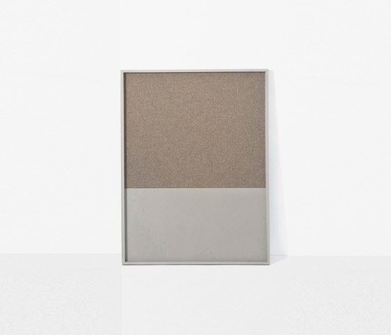 Frame Pin Board Small - Grey | Pizarras / Pizarras de caballete | ferm LIVING
