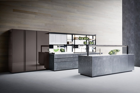 Artematica | Structured Lacquer Steel | Fitted kitchens | Valcucine