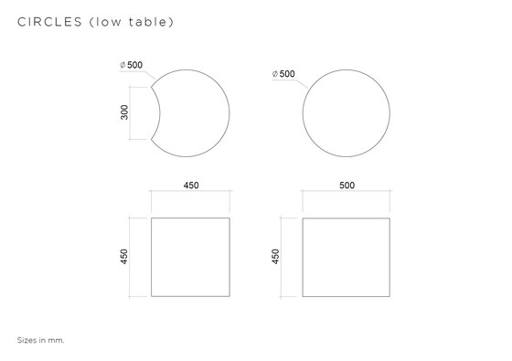 Circles | Coffee tables | Atelier Areti