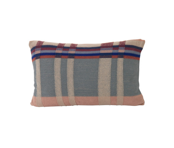 Medley Knit Cushion Large - Dusty Blue | Cushions | ferm LIVING