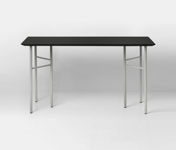 Mingle Table Top - Charcoal Linoleum - 135 cm | Linoleum panels | ferm LIVING
