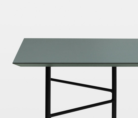 Mingle Table Top - Green Linoleum - 210 cm | Linoleum panels | ferm LIVING