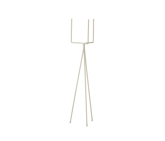 Plant Stand Low - Light Grey | Flower displays | ferm LIVING
