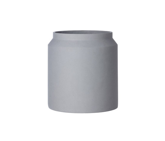 Pot Large - Light Grey | Floreros | ferm LIVING