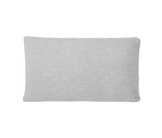 Quilt Cushion - Light Grey | Kissen | ferm LIVING