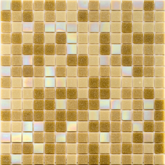 Cromie Aqua 20x20 Beige S. Lux | Mosaicos de vidrio | Mosaico+