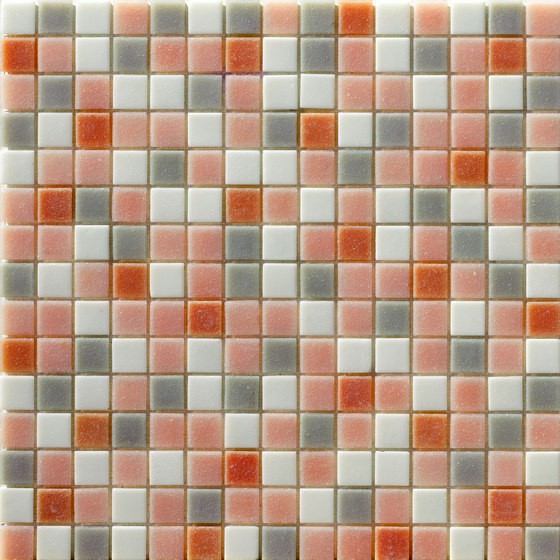 Cromie Aqua 20x20 Rosa Mix | Glas Mosaike | Mosaico+
