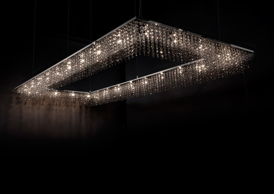 Sky Cycles Rectangle H26 | Suspended lights | Ilfari