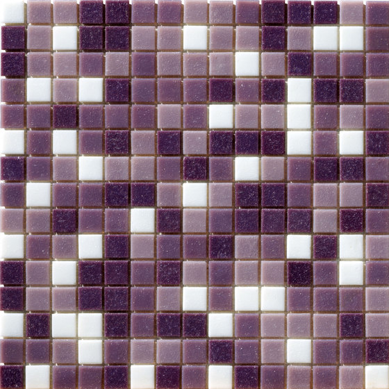 Cromie Aqua 20x20 Viola Mix | Mosaïques verre | Mosaico+