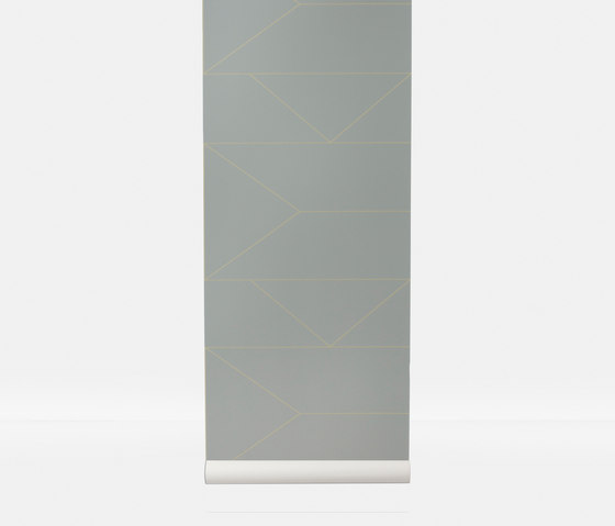 Wallpaper Lines - Grey | Wall coverings / wallpapers | ferm LIVING