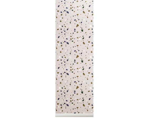 Terrazzo Wallpaper - Rose | Wall coverings / wallpapers | ferm LIVING