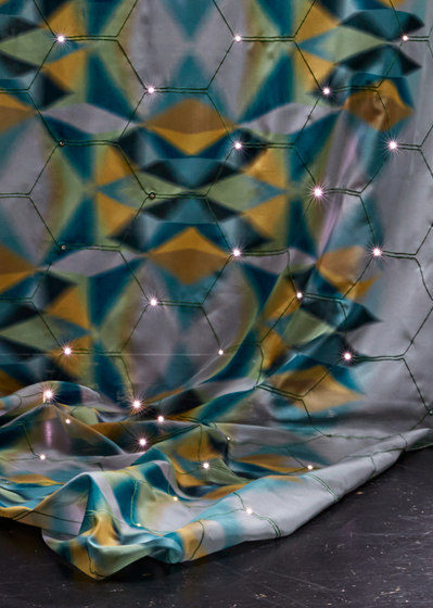 Kaleido Print Favo | Kaleidoscope | Tissus de décoration | Forster Rohner Textile Innovations