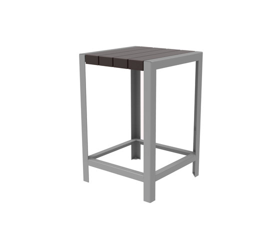 MLTB1050-BHSQ-PBN Bar Height Square Table | Stehtische | Maglin Site Furniture