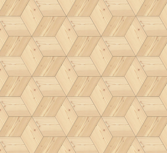 FLOORs Selection Rhombus Larch white | Wood flooring | Admonter Holzindustrie AG