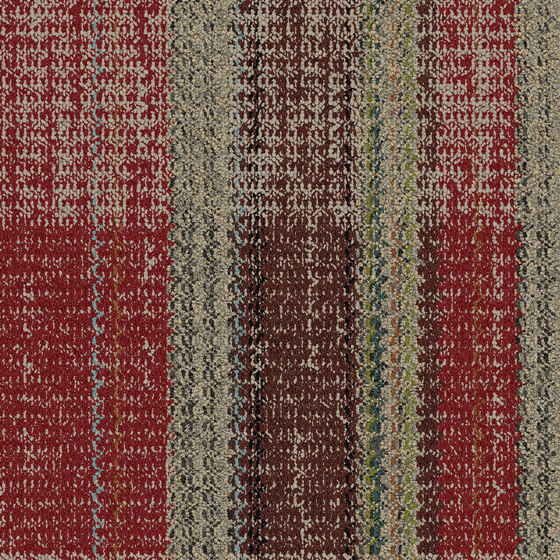 World Woven - Summerhouse Brights Paprika/Natural variation 8 | Carpet tiles | Interface USA
