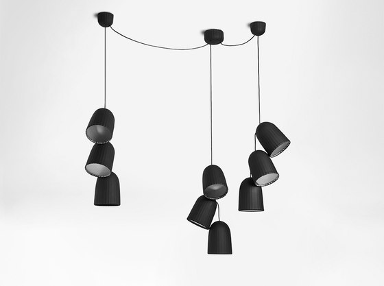 Chains | Triple Pendant Lamp 3 Units | Suspended lights | Petite Friture