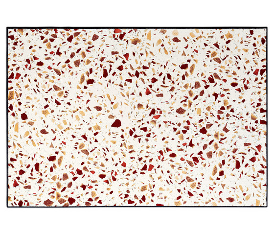 schoenstaub x Terrazzo Project | Carpet Red | Formatteppiche | Sula World