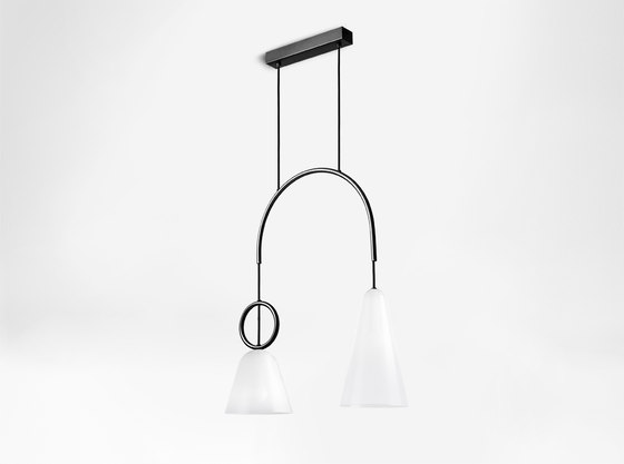 Kling | Pendant Lamp Mobile White- White | Suspended lights | Petite Friture