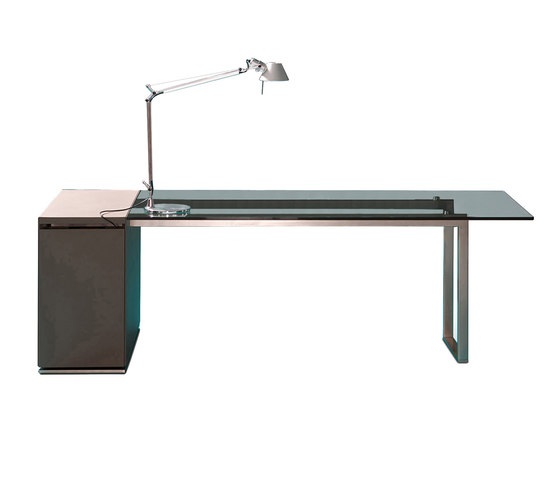 Deck Glass | Executive Desk | Desks | Estel Group