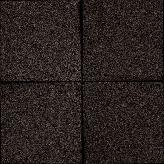 Shapes - Blocks (Black) | Baldosas de corcho | Architectural Systems