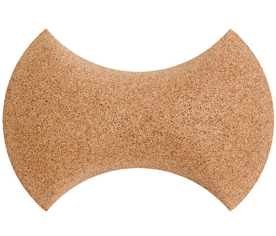 Shapes - Bow Tie (Natural) | Cork tiles | Architectural Systems