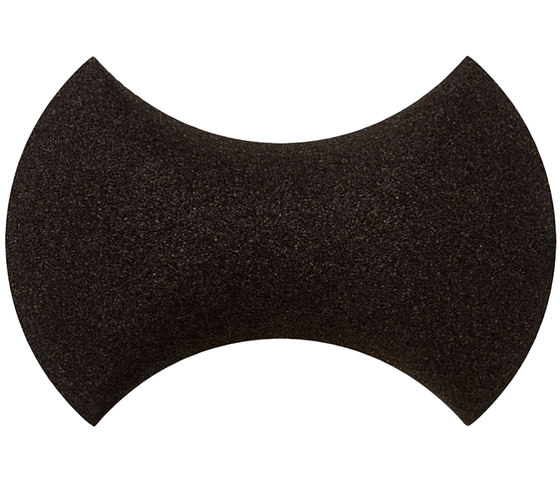 Shapes - Bow Tie (Black) | Piastrelle sughero | Architectural Systems
