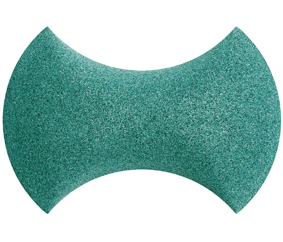 Shapes - Bow Tie (Turquoise) | Baldosas de corcho | Architectural Systems