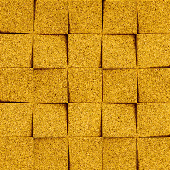 Shapes - Checkers (Yellow) | Baldosas de corcho | Architectural Systems
