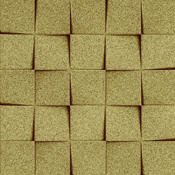 Shapes - Checkers (Olive) | Cork tiles | Architectural Systems